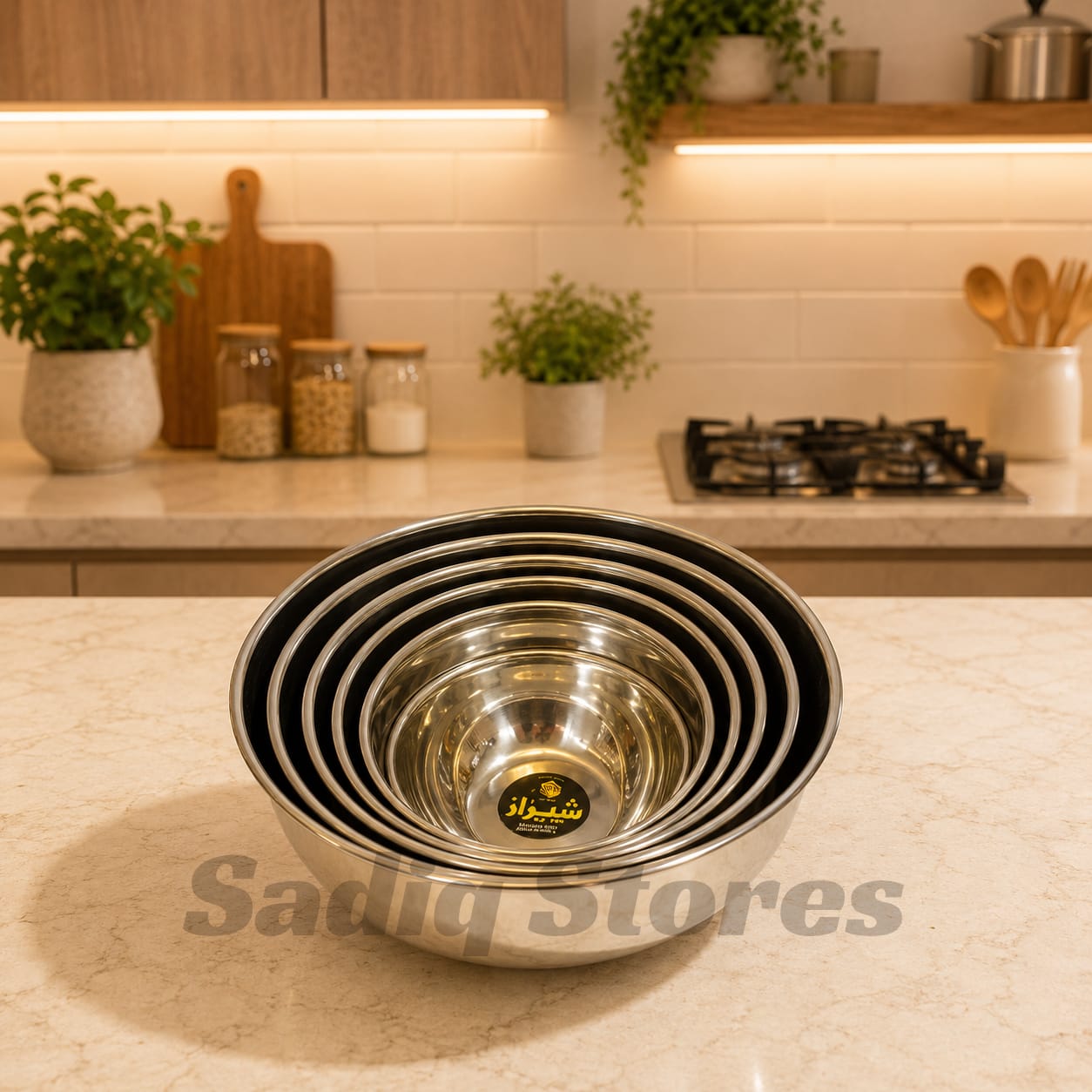 Set of 5 pcs Mixings Bowl stainless