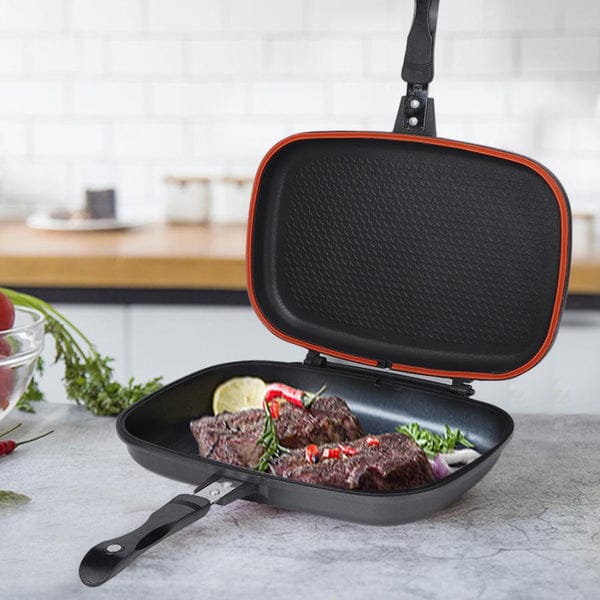 Dessini Die Casting Double Grill Pan 36cm