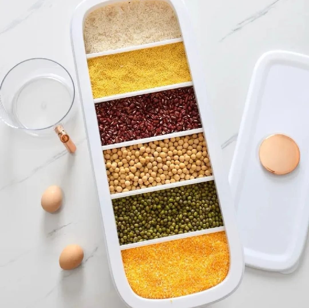 Daal organizer/ Daal rack 6 compartments with 10 kg capicity