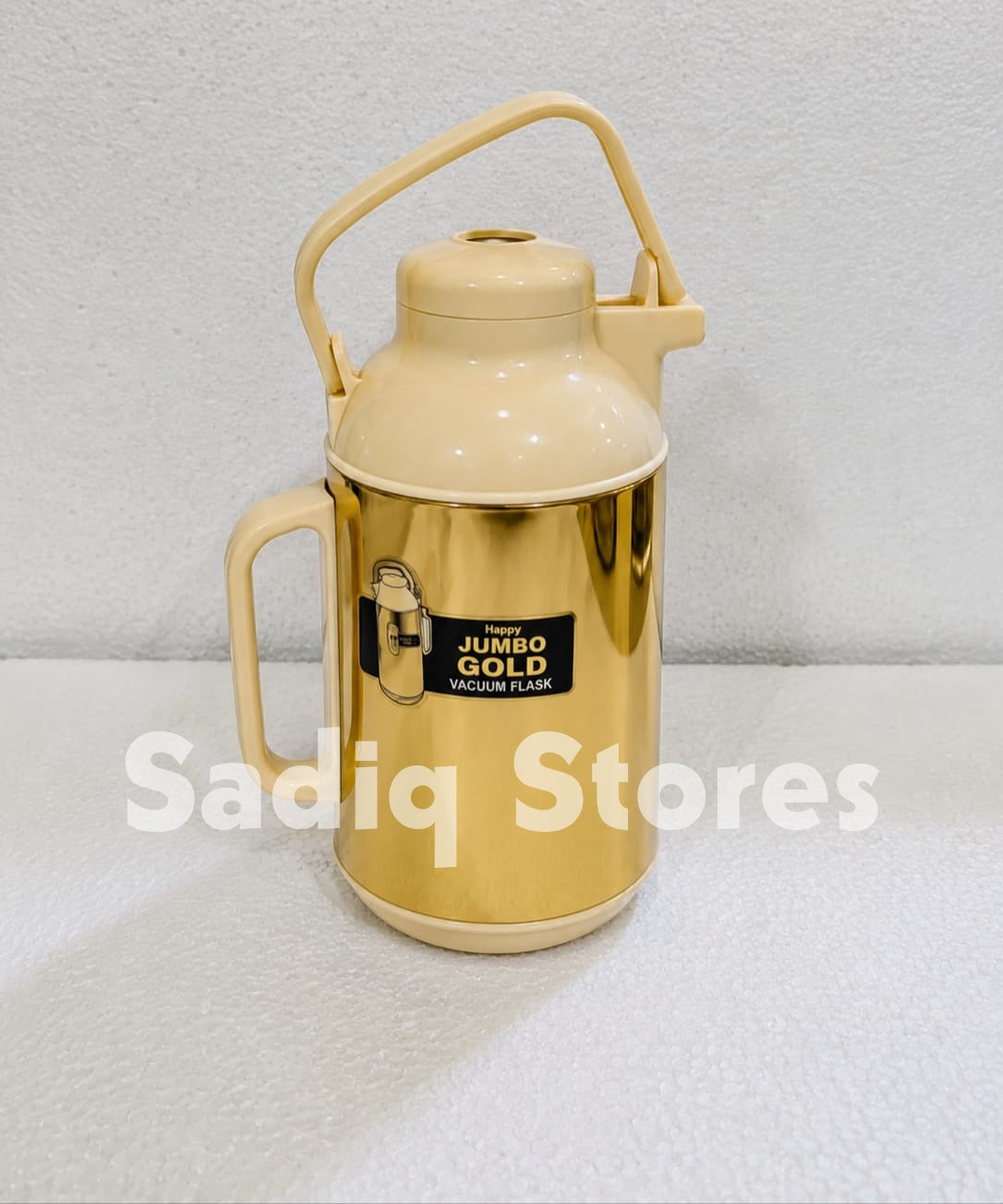 Set of 2 pcs hot & cool Golden thermos & water cooler