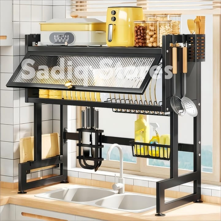 Kitchen Sink Cabinet Door Organizer Rack