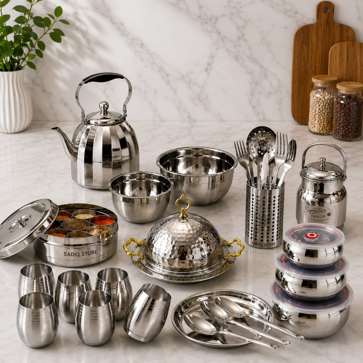Steel Utensils