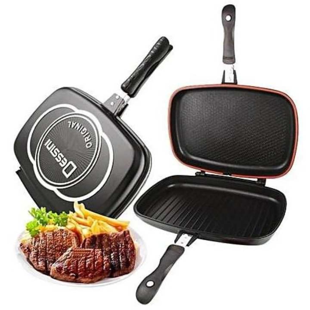 Dessini Die Casting Double Grill Pan 36cm