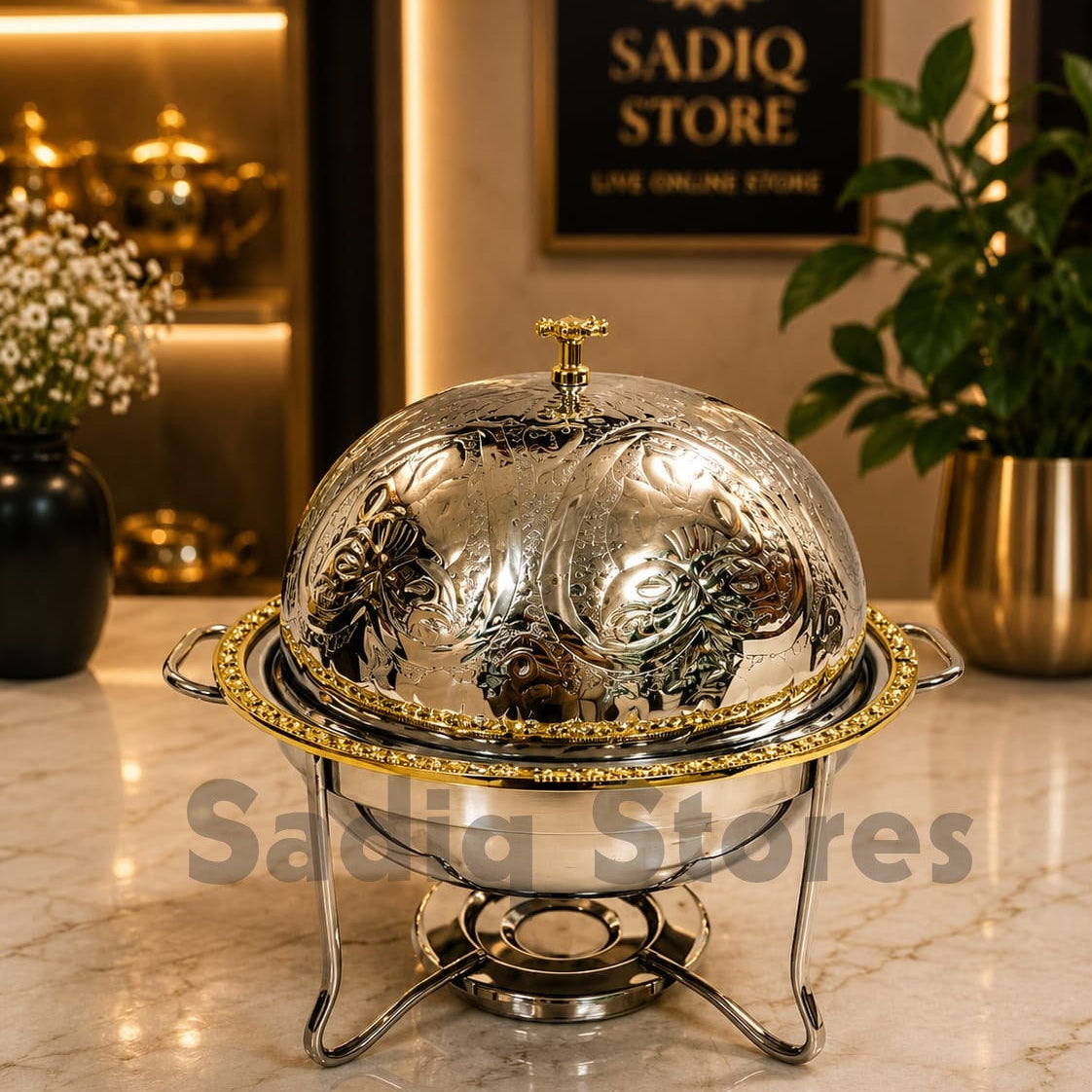 Virsa Stainless Steel serving dish