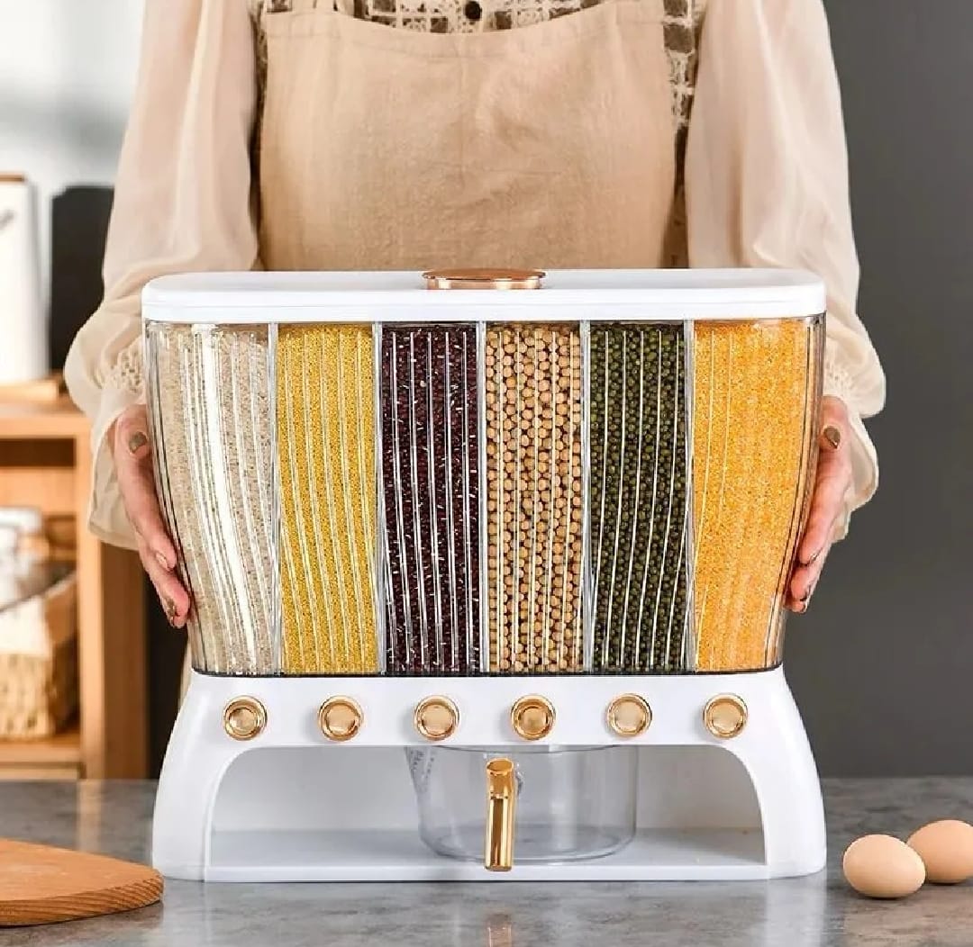 Daal organizer/ Daal rack 6 compartments with 10 kg capicity