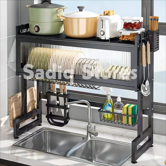 Kitchen Sink Cabinet Door Organizer Rack