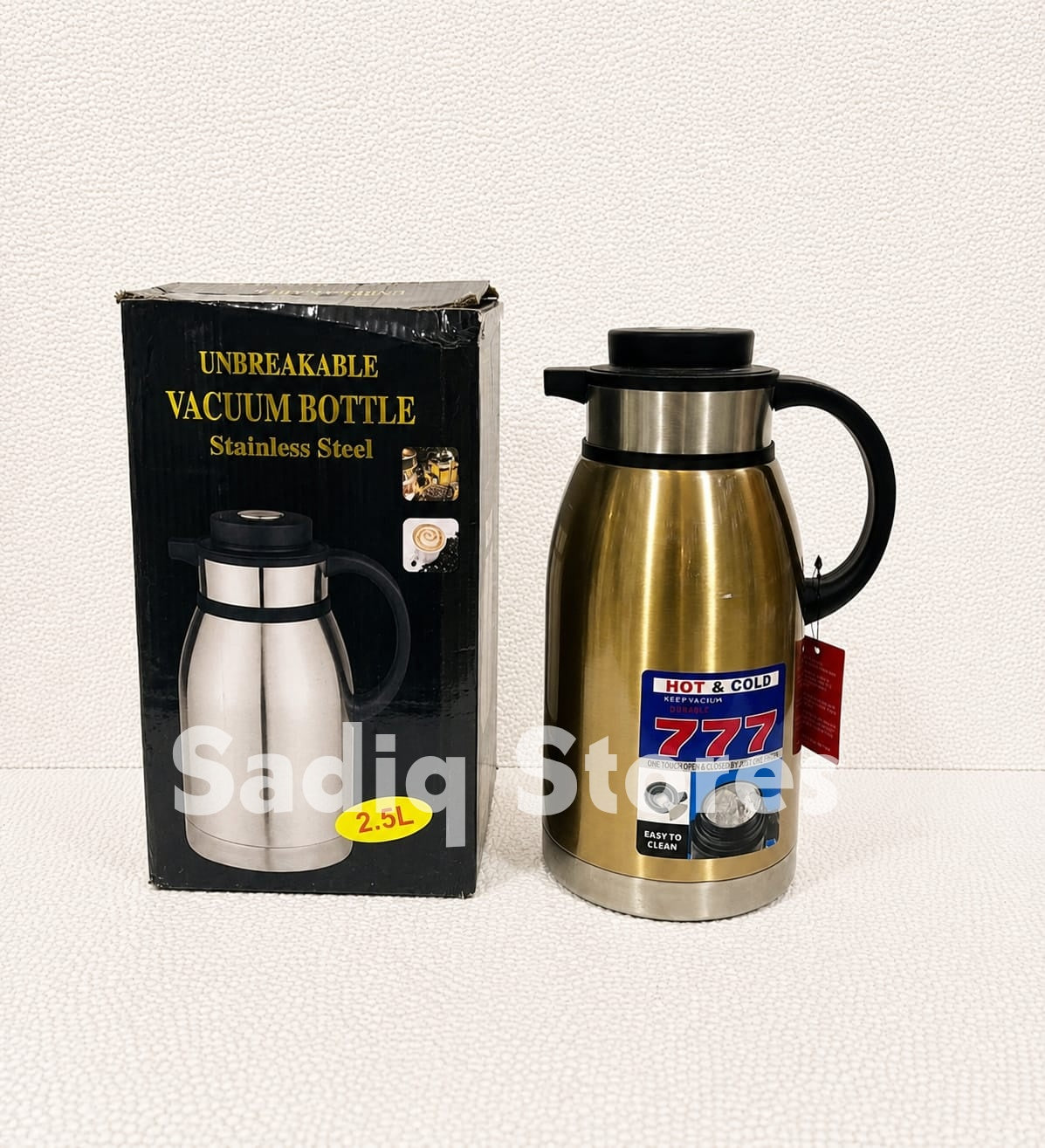 2.5 ltr imported Stainless Steel thermos Flask