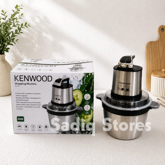Electric Chopper with stainless steel 5 ltr bowl KN-245