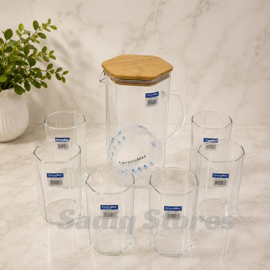 7 pcs crystomax water set