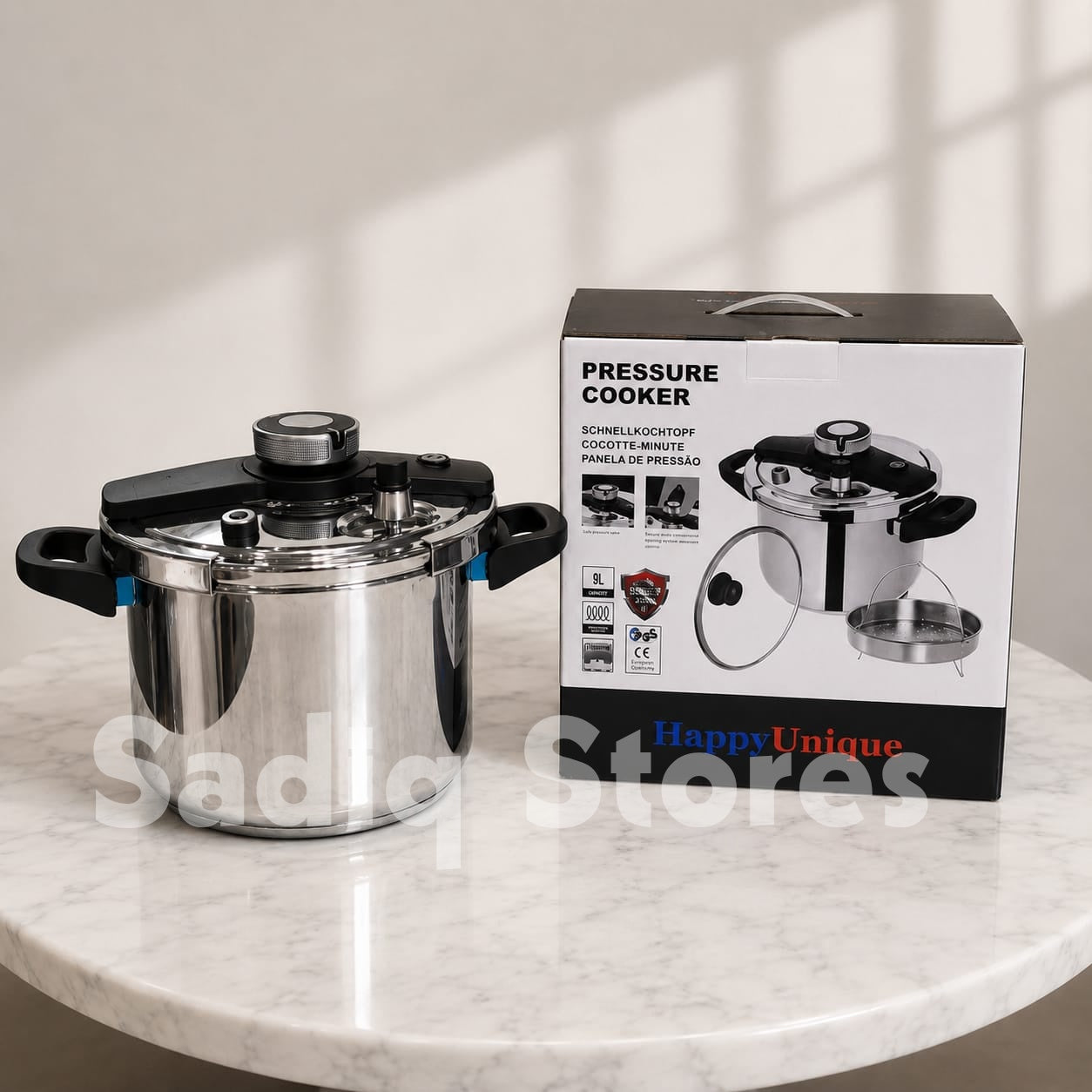 Unique 9L Automatic 3in1 Pressure Cooker | Steamer & Cooking Pot