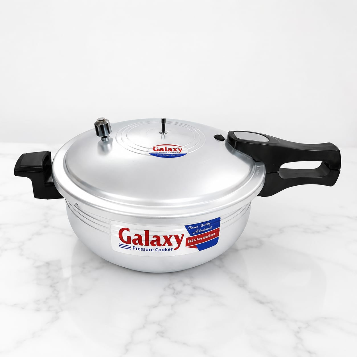 Galaxy Wok Pressure Cooker with glass lid