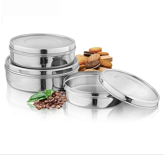 Set of 3 pcs Flat Storage Boxes