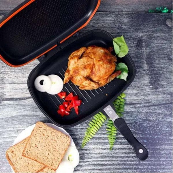 Dessini Die Casting Double Grill Pan 36cm