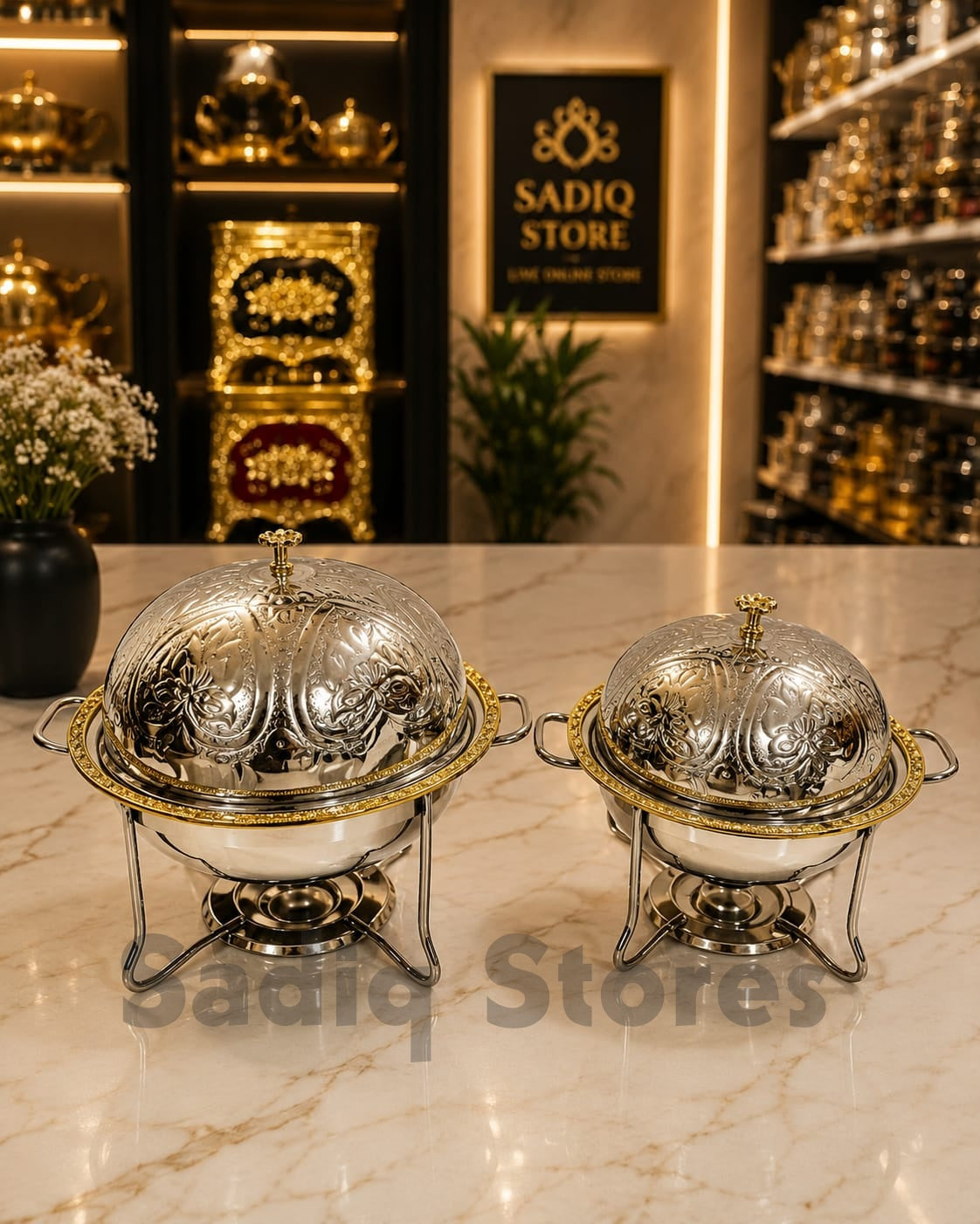 Virsa Stainless Steel serving dish