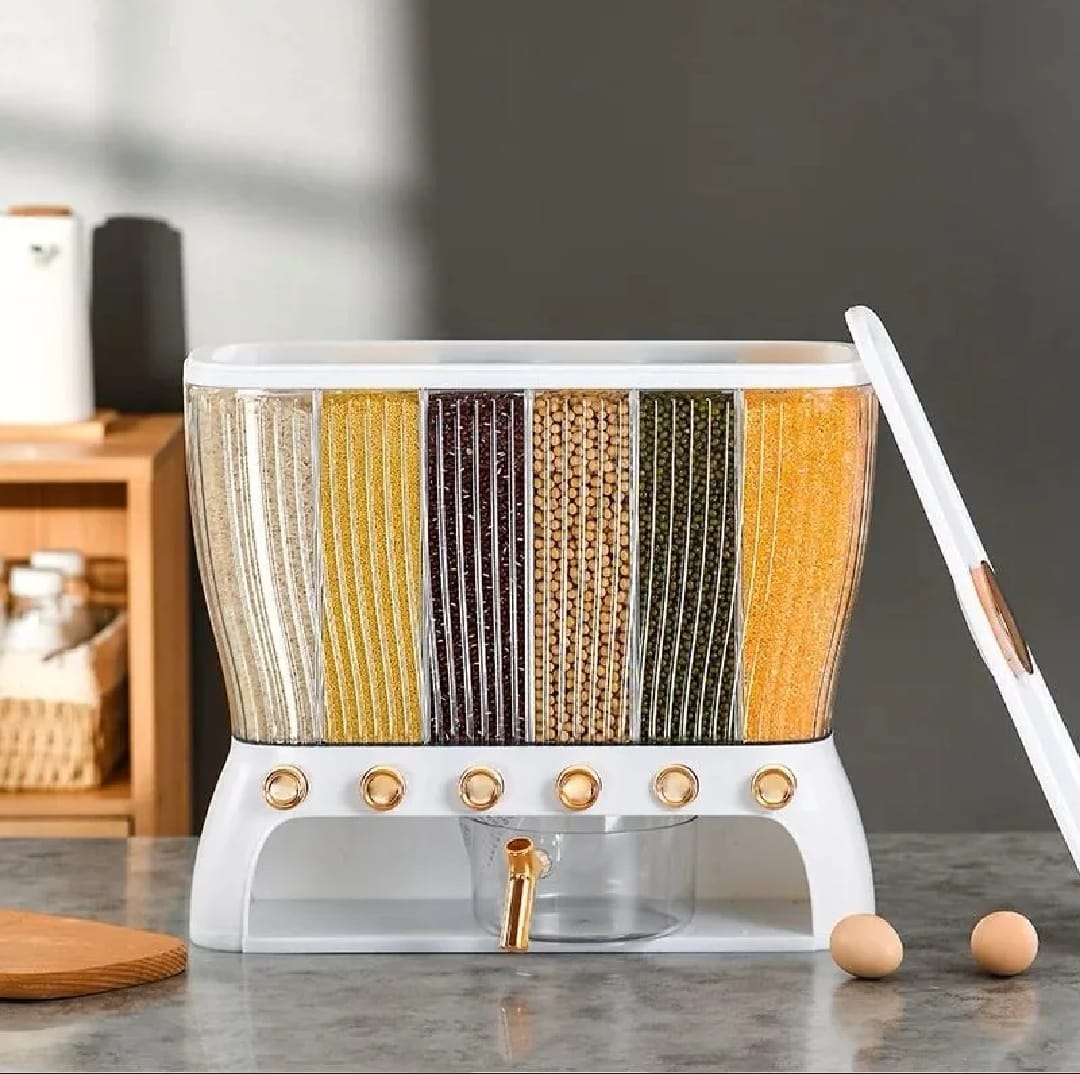 Daal organizer/ Daal rack 6 compartments with 10 kg capicity