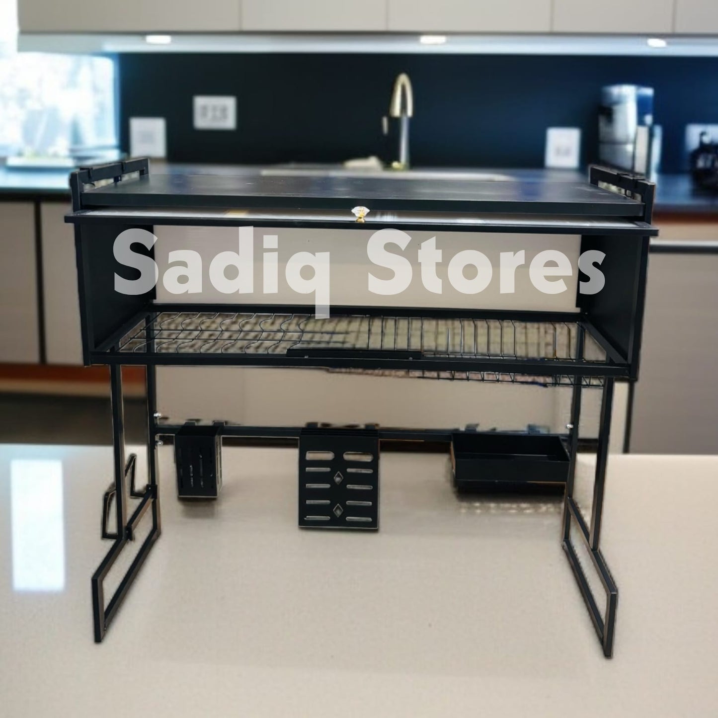 Kitchen Sink Cabinet Door Organizer Rack