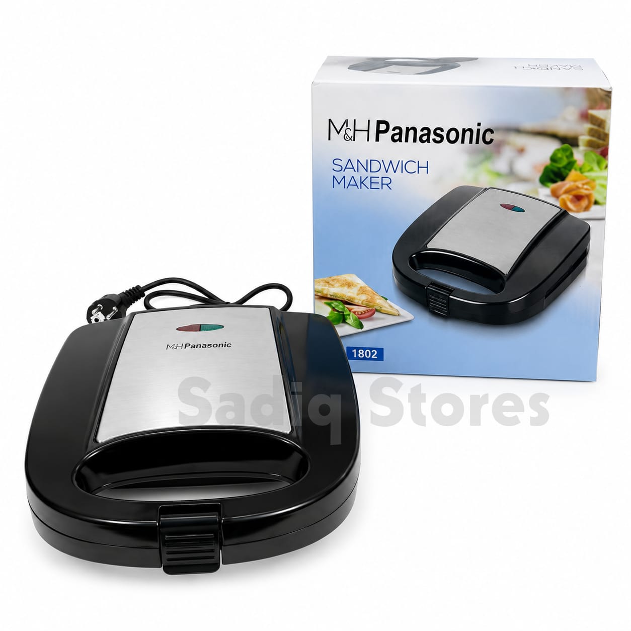 Electric non stock Sanwich Maker M-1802