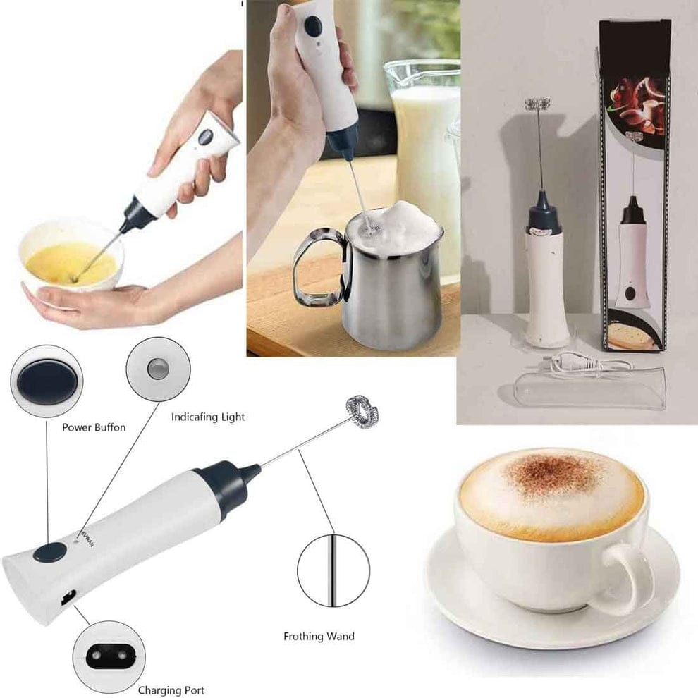 Rechargeable Milk Foamer | Coffee Beater