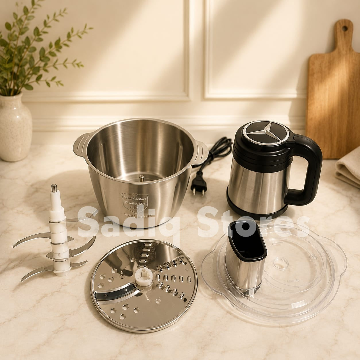 Silver Crest 4 in 1 multifunctional chopper with  vegetable cutter