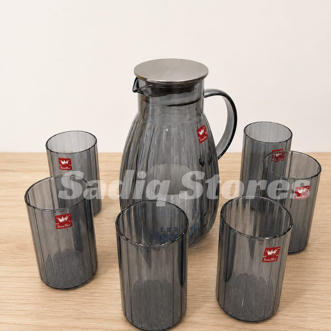 7 Pcs Imported water set gray