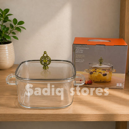 Fire proof glass handi square