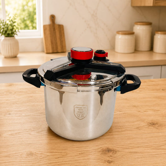 2 in 1 Imported Pressure Cooker 12L