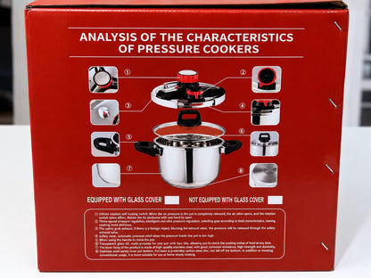 2 in 1 Imported Pressure Cooker 12L